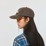 EMIS 2510 VINTAGE PIGMENT BALL CAP-BROWN