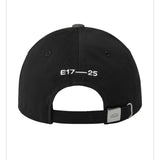 EMIS 2505 HEART WAPPEN TONE ON TONE BALL CAP-BLACK