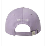 EMIS 2505 HEART WAPPEN TONE ON TONE BALL CAP -PURPLE
