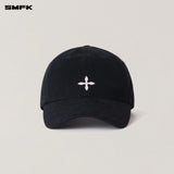 SMFK 2510 十字徽章工装棒球帽 荒野黑