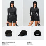 SMFK 2408 X极限运动超轻棒球帽 闪电黑
