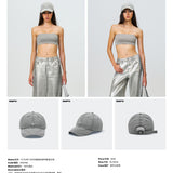 SMFK 2408 X极限十字超轻棒球帽 尘埃灰