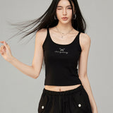 MacyMccoy 2503 闪钻百搭背心 黑