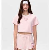 13DE MARZO | 2503 Mini Bear Short Tee Pink