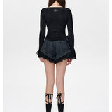13DE MARZO | 2503 Bear Lacy Undertee Black