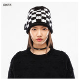 SMFK SS2402 经典无边线帽 黑白格