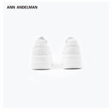 ANN ANDELMAN 2409 Arcade Blanc厚底小白鞋皮质增高鞋