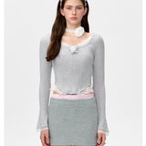 13DE MARZO | 2503 Bear Lacy Undertee Grey