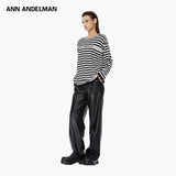 ANN ANDELMAN 2510 经典条纹长袖T恤