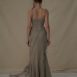 ELYWOOD 解构绳结吊带背心 灰绿