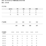 ANN ANDELMAN 2409 中腰原色脚口印花牛仔裤