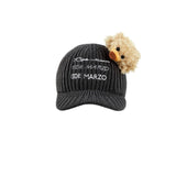 13DE MARZO | SS2309 Bear Thick Knit Cap Grey
