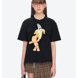 13DE MARZO | 2505 Monkey Banana Bear T-shirt Black
