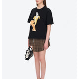 13DE MARZO | 2505 Monkey Banana Bear T-shirt Black