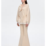13DE MARZO | 2503 Logo Band Track Jacket Beige