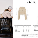 OZLANA SS2310 Club Rhinestone Sweat Suit Set