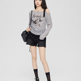 MacyMccoy 2406 镂空针织防晒衣 灰