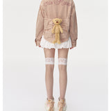 13DE MARZO | 2410 Bear Melt Canvas Sneakers Pink