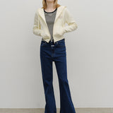 MARITHE 2511 经典LOGO拉链毛衣