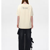 13DE MARZO | 2504 Bear Movement Sketch T-shirt Beige