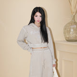 OZLANA SS2310 Club Rhinestone Sweat Suit Set