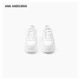ANN ANDELMAN 2409 Arcade Blanc厚底小白鞋皮质增高鞋