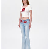 13DE MARZO | 2510 Cherry Washed Jeans