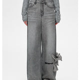 13DE MARZO | 2510 Logo Signature Jeans Grey