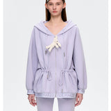 13DE MARZO | 2503 Logo Band Track Jacket Purple