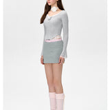 13DE MARZO | 2503 Bear Lacy Undertee Grey
