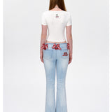 13DE MARZO | 2510 Cherry Washed Jeans