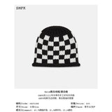 SMFK SS2402 经典无边线帽 黑白格