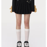 13DE MARZO | 2410 Bear Melt Canvas Sneakers Black