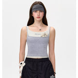 13DE MARZO | 2503 Doozoo Halter Top Grey