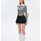 13DE MARZO | 2510 Doozoo in Office Bear Knit Sweater Gray