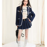 Kroche SS2309 低腰百褶短裙
