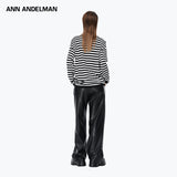 ANN ANDELMAN 2510 经典条纹长袖T恤