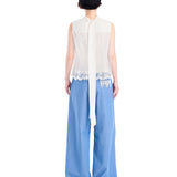 EIMISMOSOL 2507 荷叶边无袖小衫