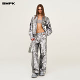 SMFK 2505 幻影迷彩工装伞兵裤