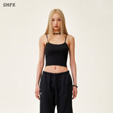 SMFK SS2402 冲锋慢跑运动裤 黑