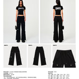 SMFK 2501 未来基因强化阔腿运动裤 荒野黑