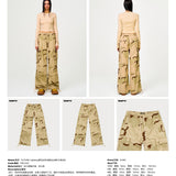 SMFK 2501 FUTURELightning雷电迷彩阔腿运动裤/沙漠迷彩