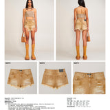 SMFK 2506 狂牛仔短裤/荒野牛仔(棕)