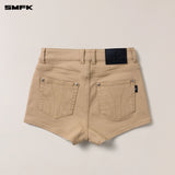 SMFK 2506 十字经典舞团牛仔短裤/沙漠色