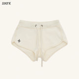 SMFK SS2402 流浪低腰长跑短裤 白