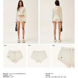 SMFK SS2402 流浪低腰长跑短裤 白