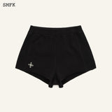 SMFK SS2402 流浪修身运动短裤 黑