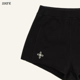 SMFK SS2402 流浪修身运动短裤 黑