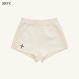 SMFK SS2402 流浪修身运动短裤 白