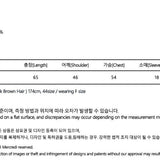 MARDI MERCREDI 2502 TSHIRT SWING THE TAIL DDANJI FLOWER CHOKER_IVORY NAVY